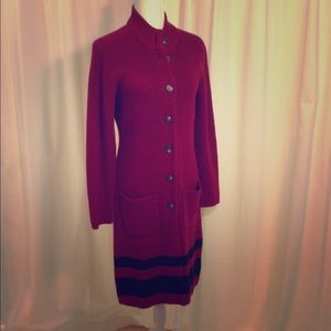 LAUREN Ralph Lauren Full Length Knit Coat